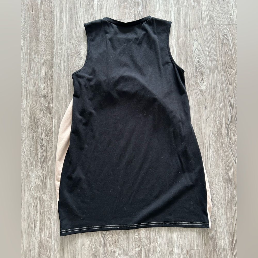 Two-Tone Mini Dress - Picture 4 of 4